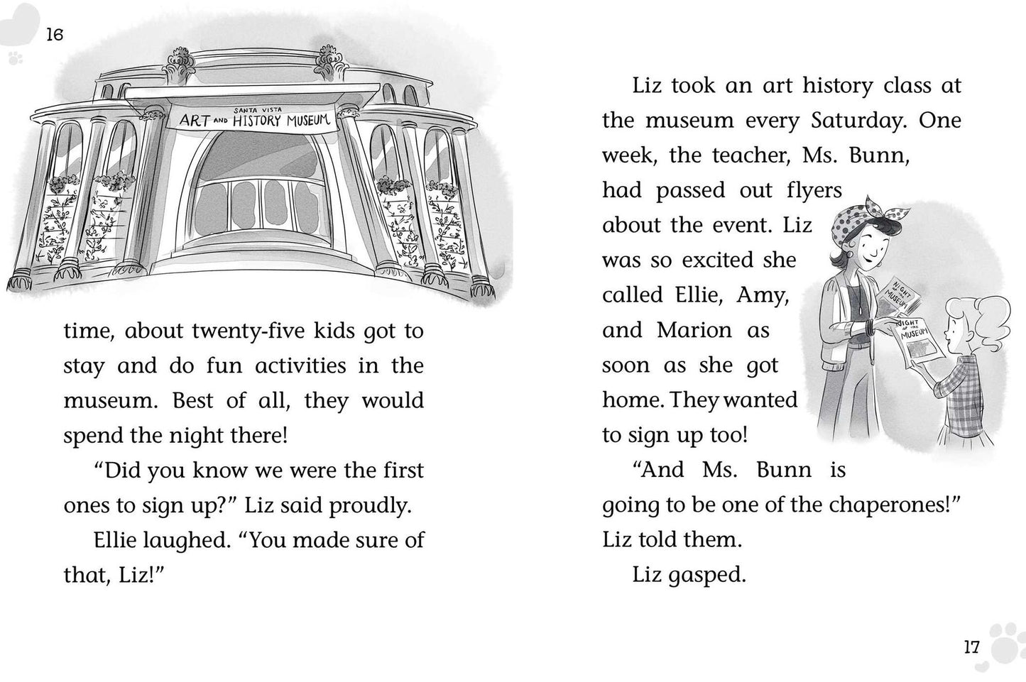 Liz's Night at the Museum (Critter Club Series #15)