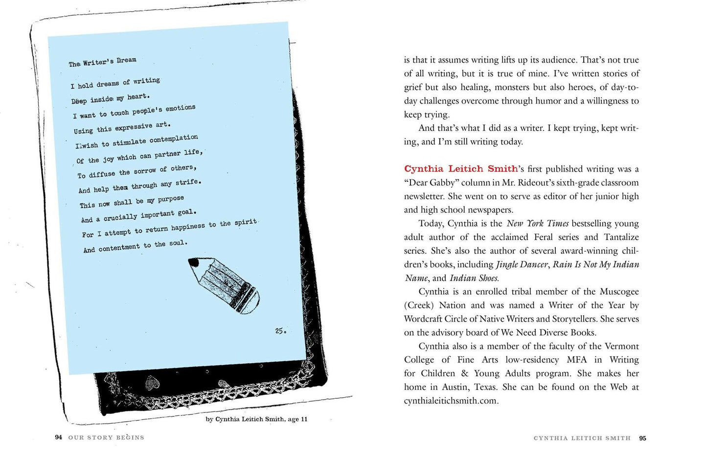 Our Story Begins: Your Favorite Authors and Illustrators Share Fun, Inspiring, and Occasionally Ridiculous Things They Wrote and Drew as Kids