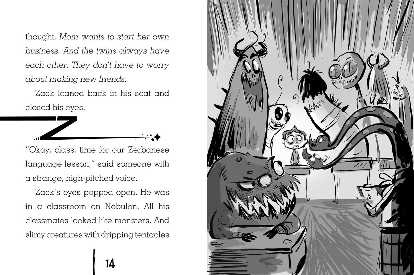 Galaxy Zack 4 Books in 1!: Hello, Nebulon!; Journey to Juno; The Prehistoric Planet; Monsters in Space!