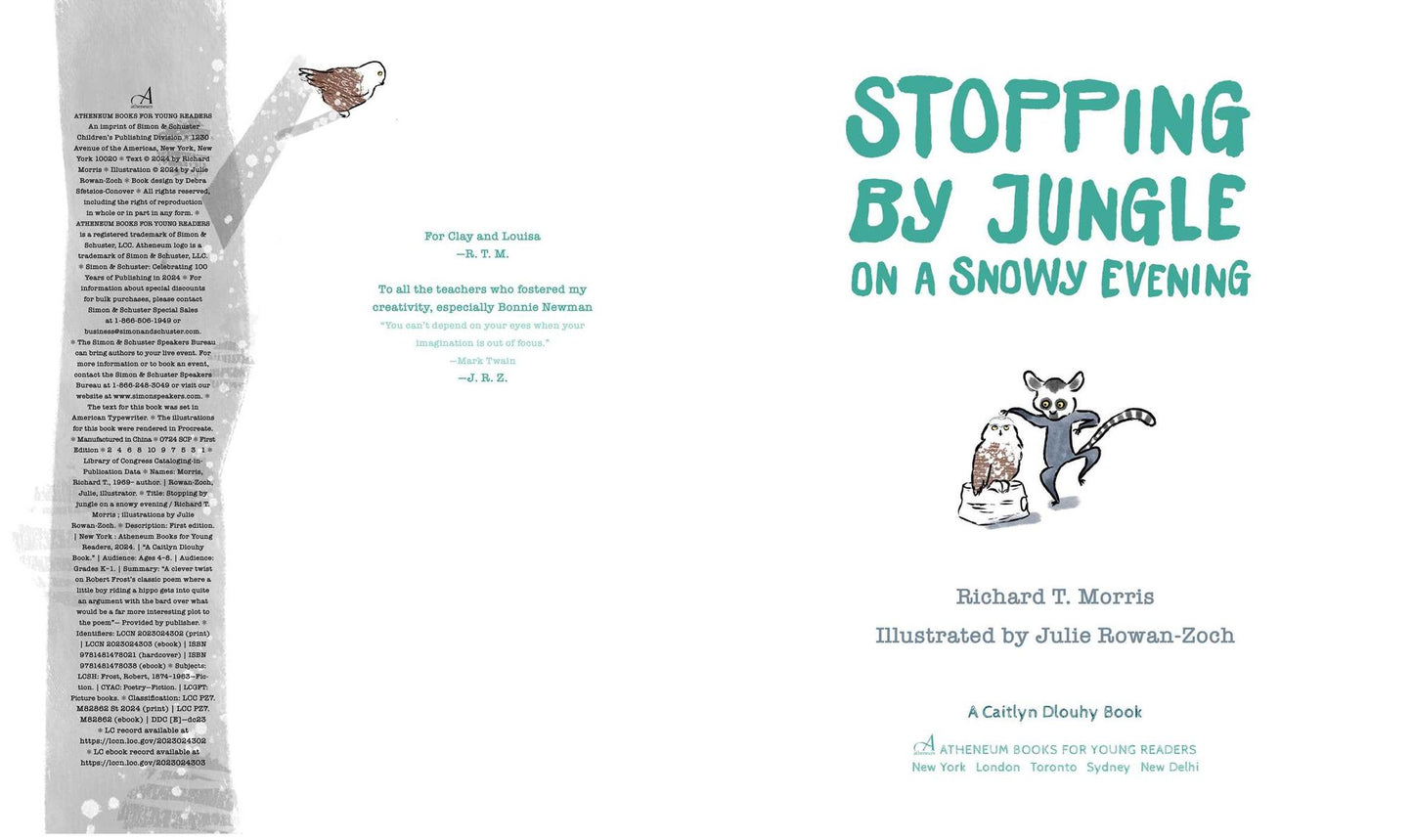 Stopping by Jungle on a Snowy Evening