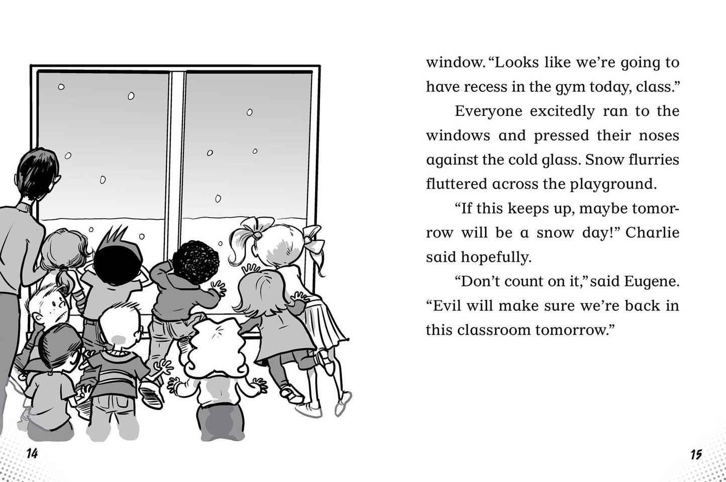Captain Awesome Has the Best Snow Day Ever?