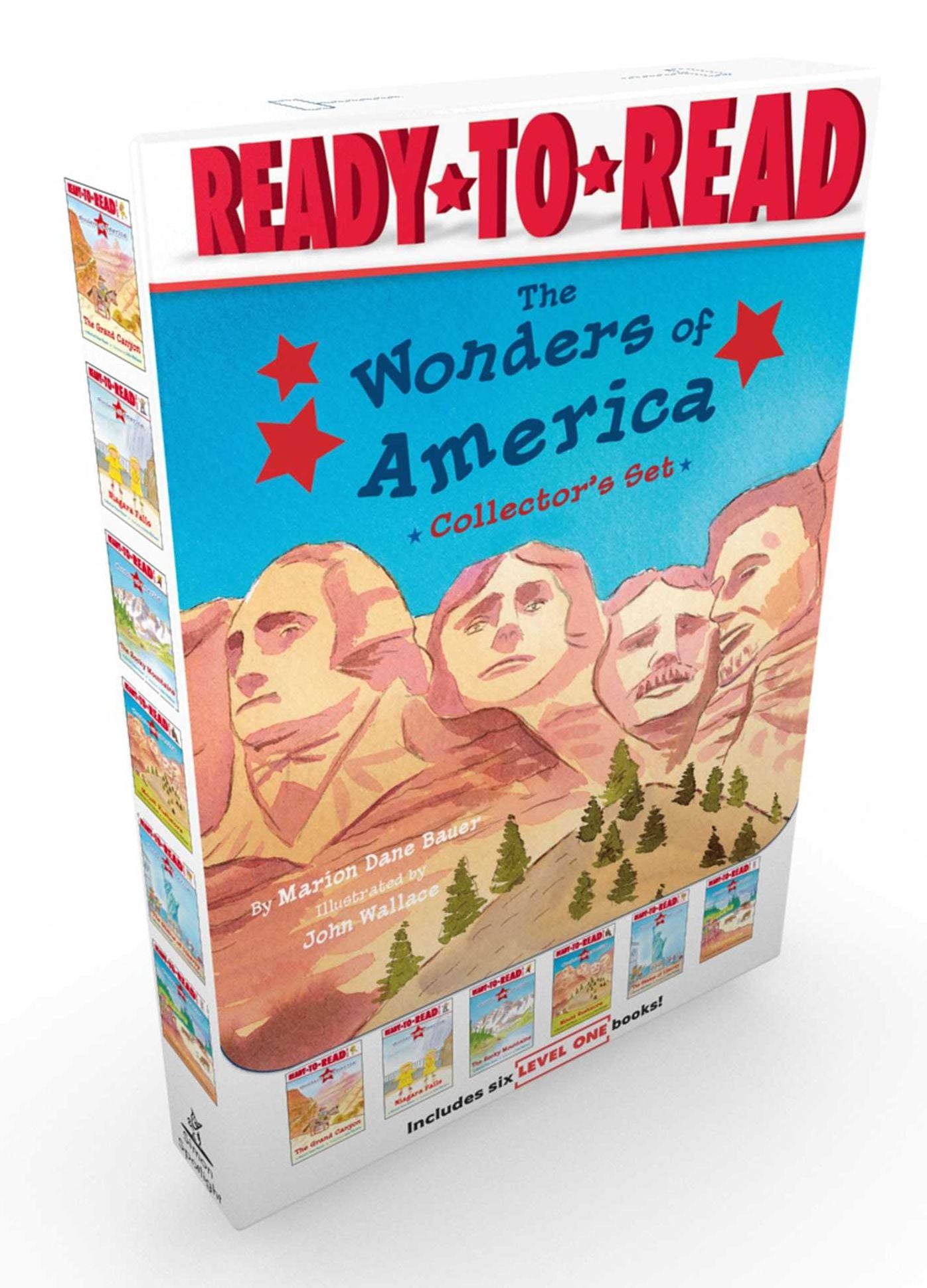 The Wonders of America Collector's Set: The Grand Canyon; Niagara Falls; The Rocky Mountains; Mount Rushmore; The Statue of Liberty; Yellowstone