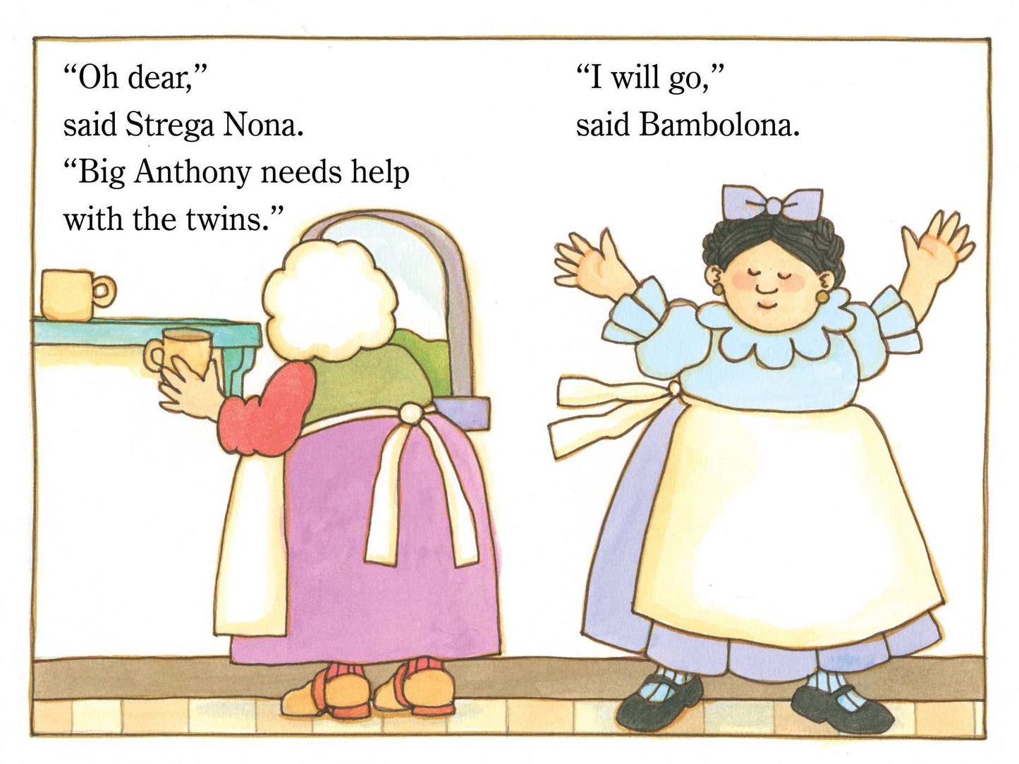 Strega Nona and the Twins