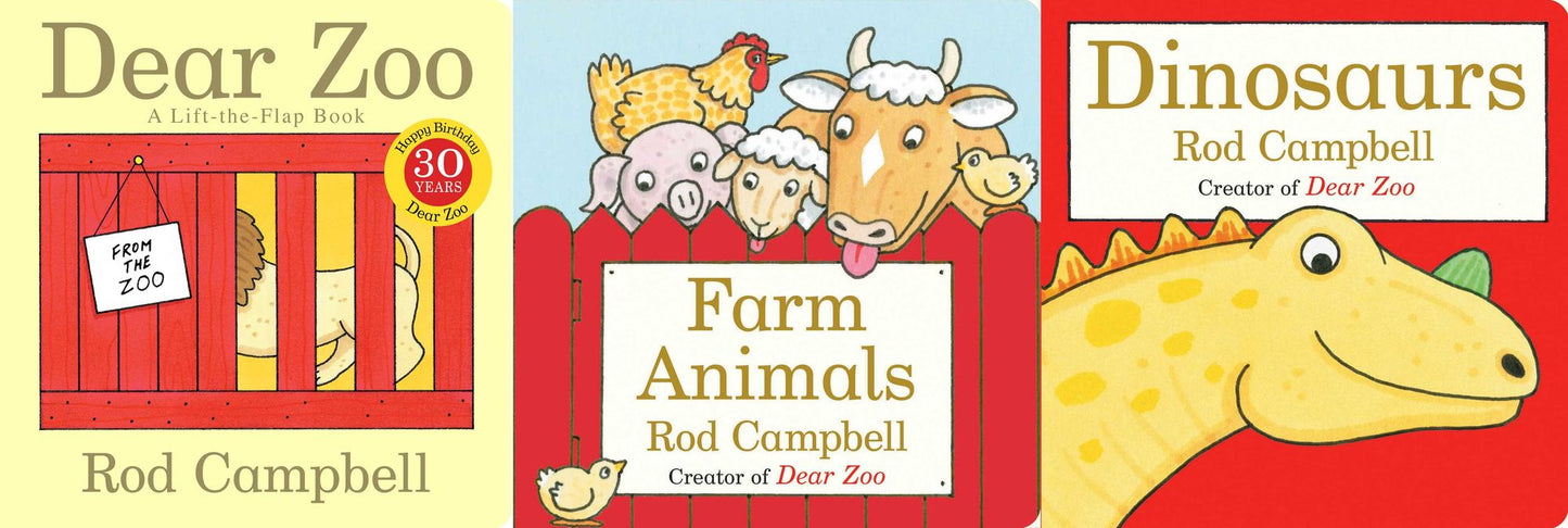 Dear Zoo & Friends: Dear Zoo; Farm Animals; Dinosaurs