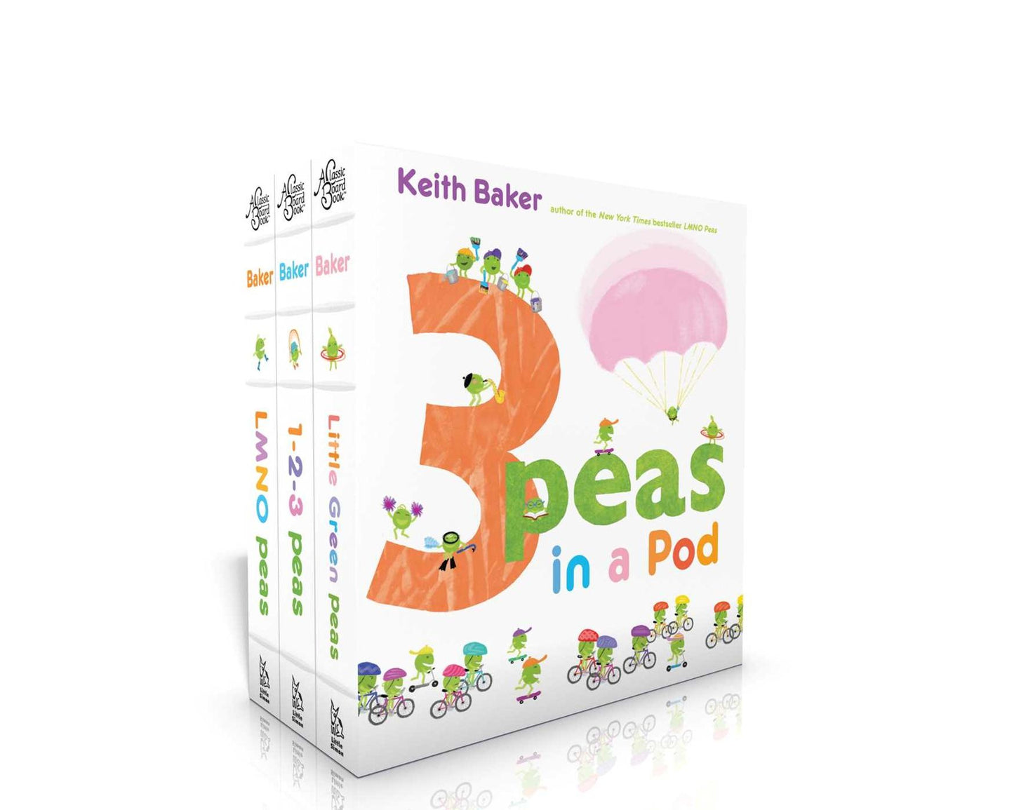3 Peas in a Pod: LMNO Peas; 1-2-3 Peas; Little Green Peas