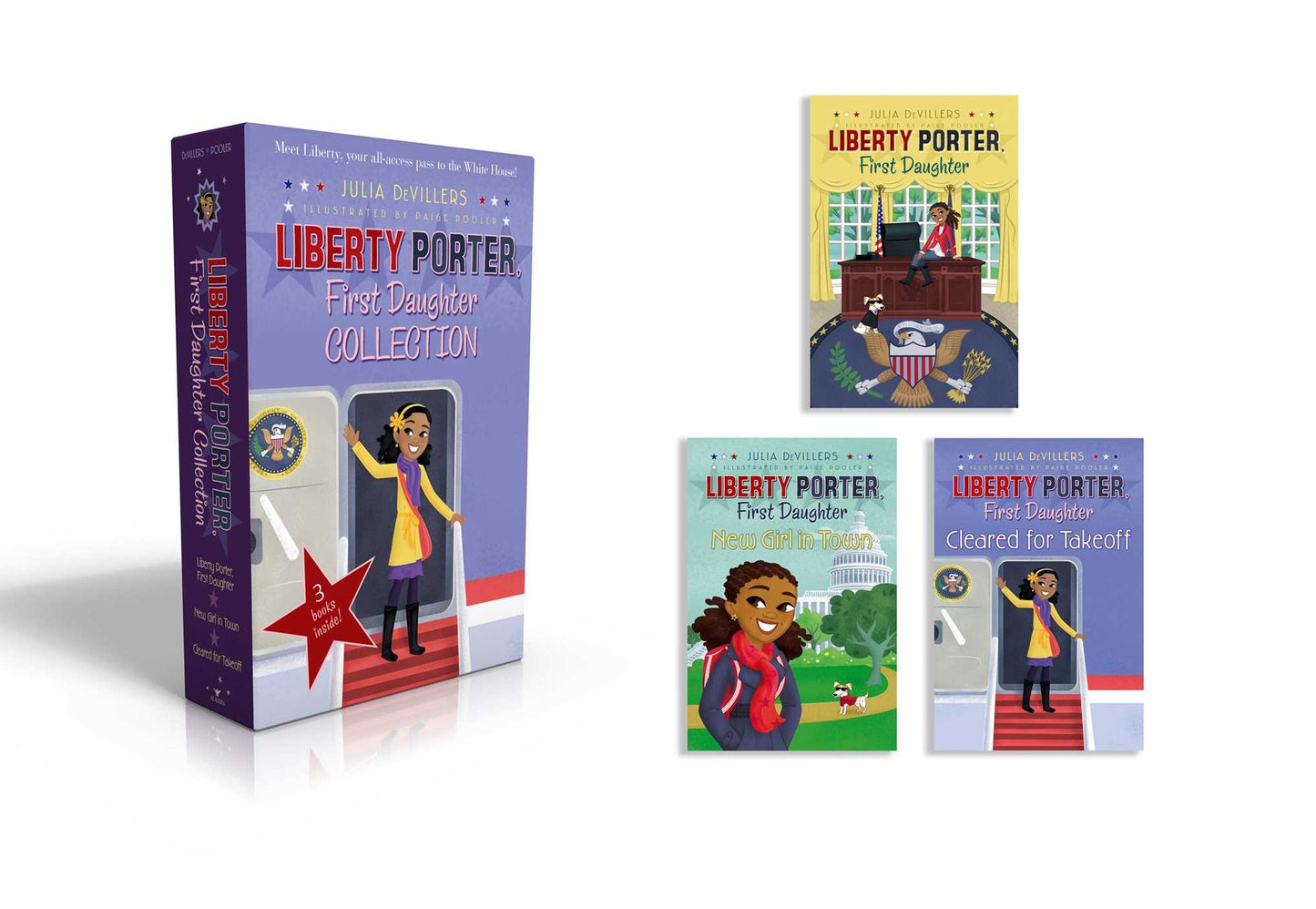 Liberty Porter, First Daughter Collection: Liberty Porter, First Daughter; New Girl in Town; Cleared for Takeoff