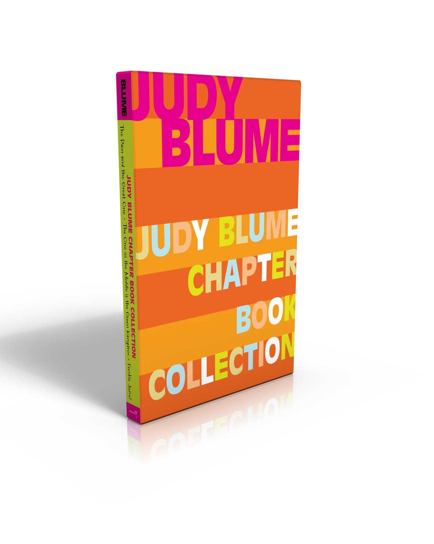 Judy Blume Chapter Book Collection: The Pain and the Great One; The One in the Middle Is the Green Kangaroo; Freckle Juice
