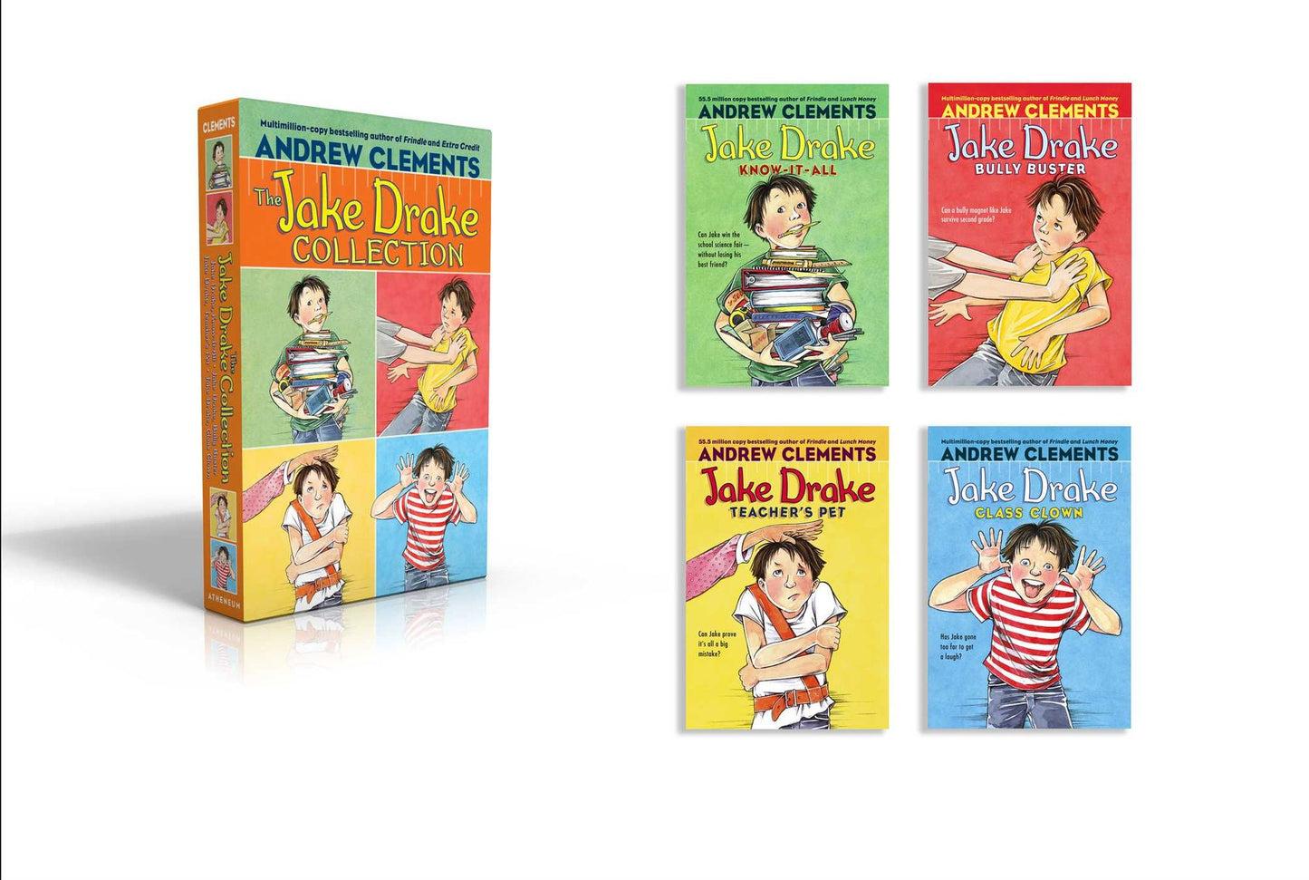 The Jake Drake Collection: Jake Drake, Know-It-All; Jake Drake, Bully Buster; Jake Drake, Teacher's Pet; Jake Drake, Class Clown