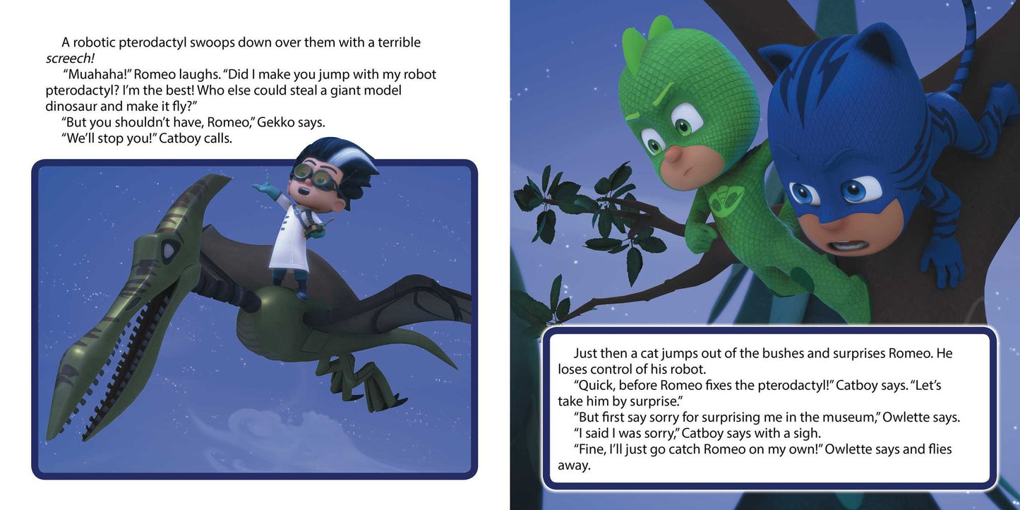 PJ Masks and the Dinosaur!