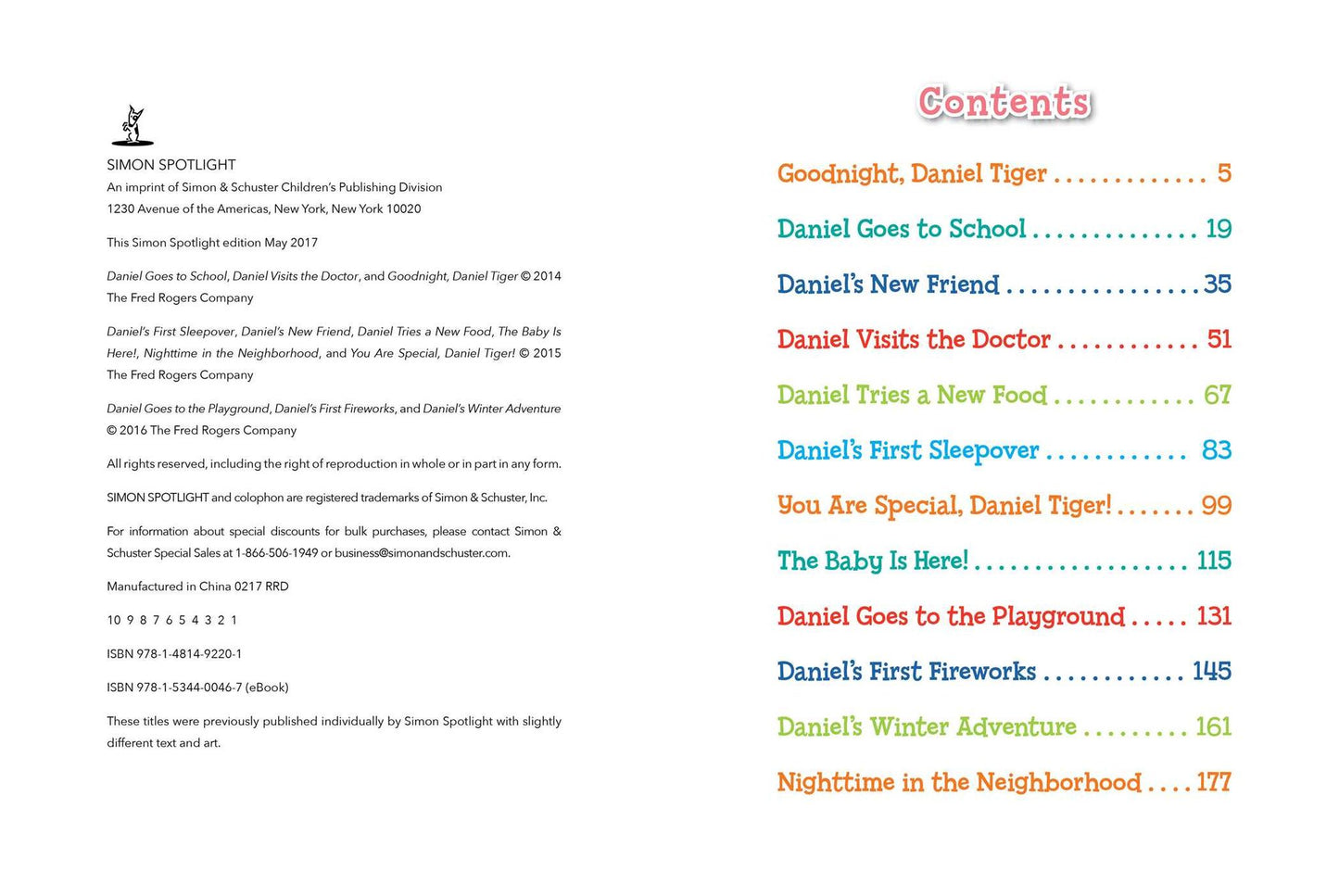 Daniel Tiger's 5-Minute Stories