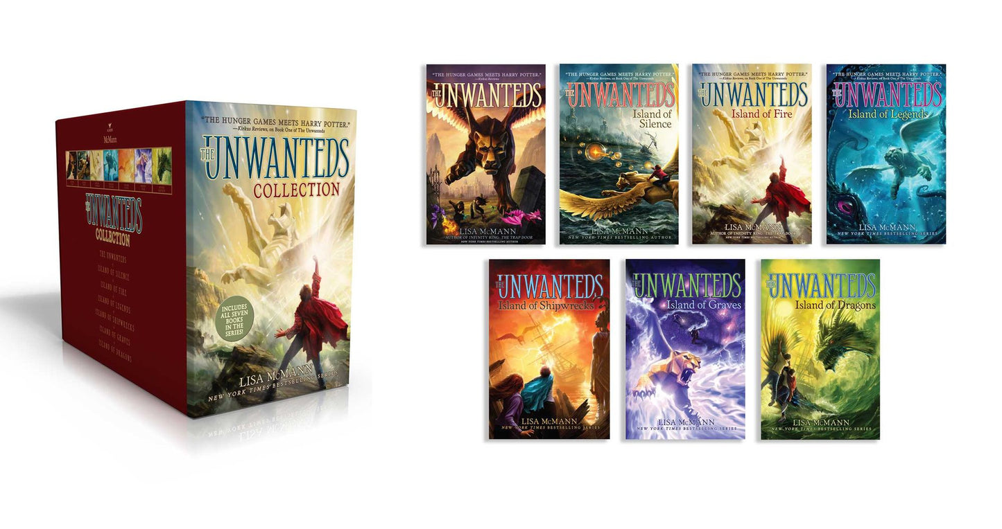 The Unwanteds Collection: The Unwanteds; Island of Silence; Island of Fire; Island of Legends; Island of Shipwrecks; Island of Graves; Island of Dragons