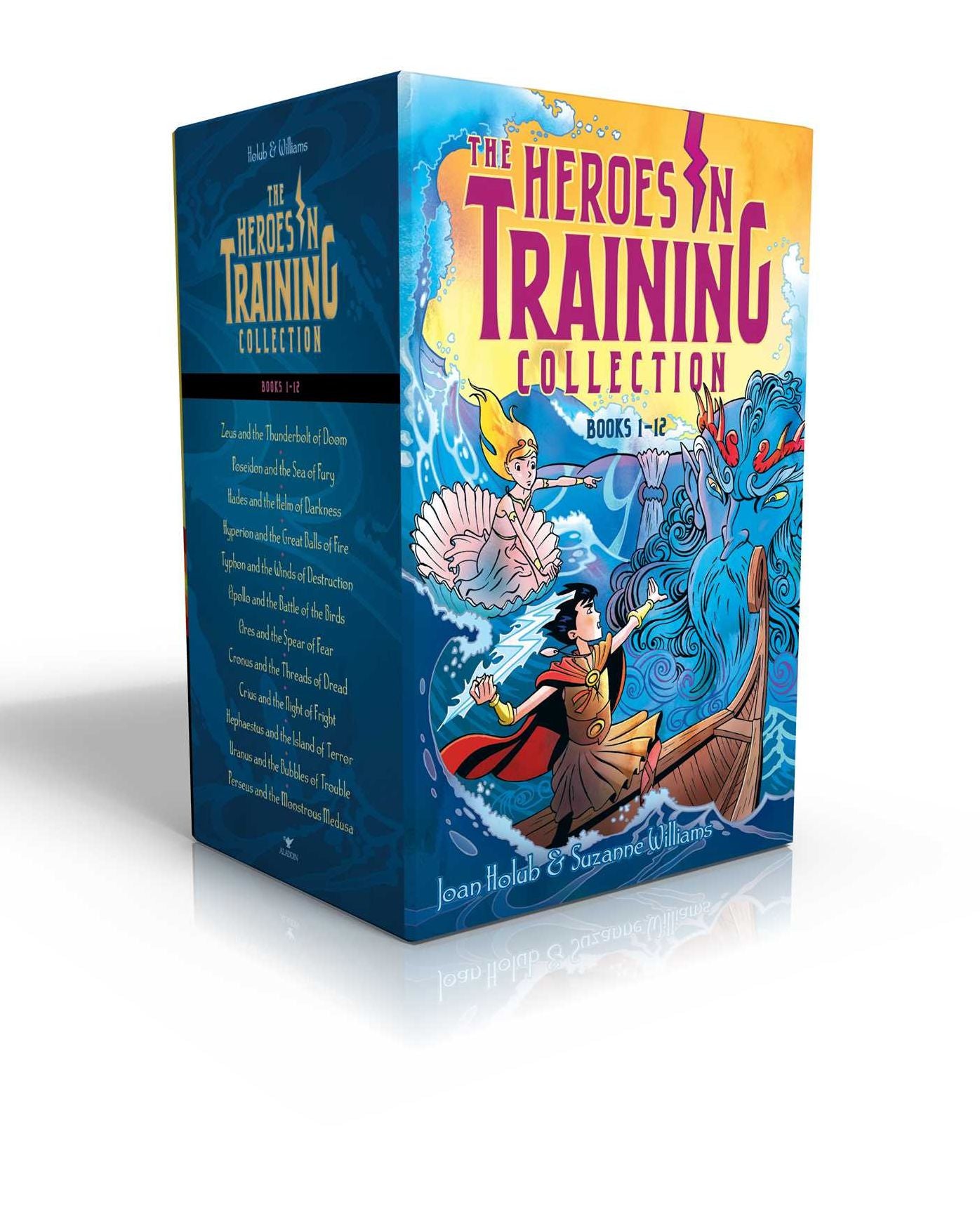 Heroes in Training Olympian Collection Books 1-12: Zeus and the Thunderbolt of Doom; Poseidon and the Sea of Fury; Hades and the Helm of Darkness; Hyperion and the Great Balls of Fire; Typhon and the Winds of Destruction; Apollo and the Battle of the Bird