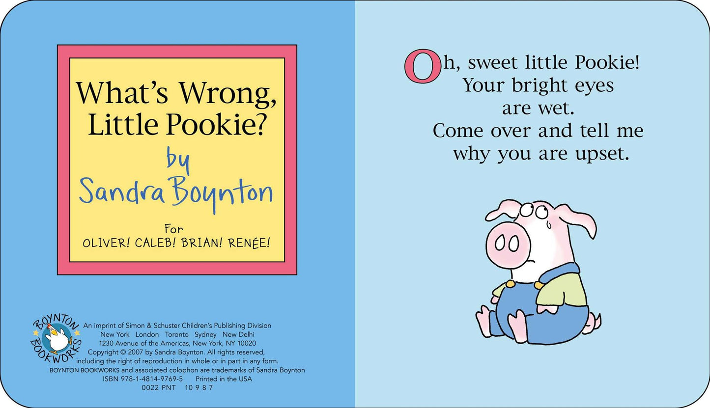 What's Wrong, Little Pookie?