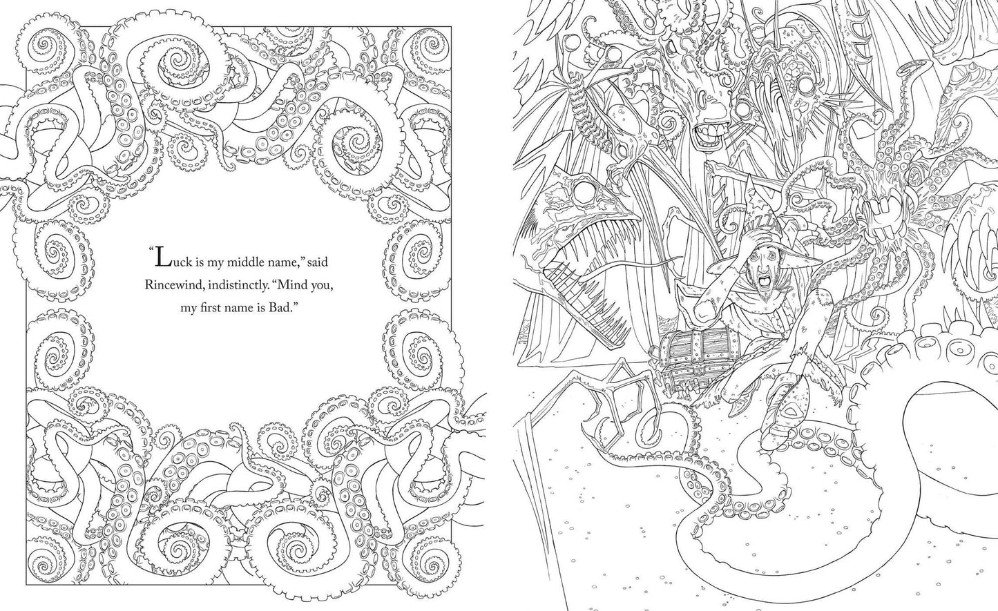 Terry Pratchett's Discworld Coloring Book