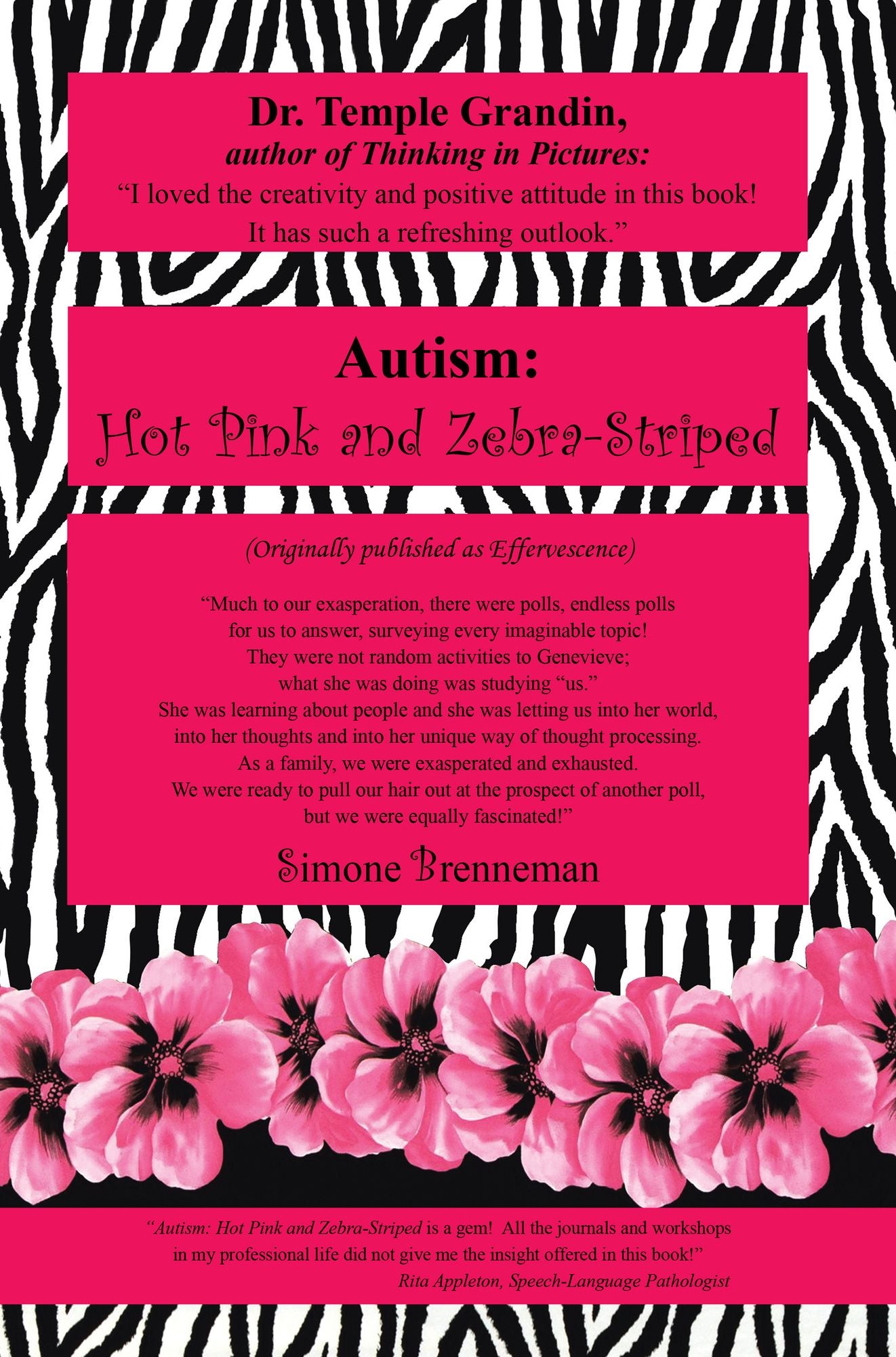 Autism: Hot Pink and Zebra-Striped