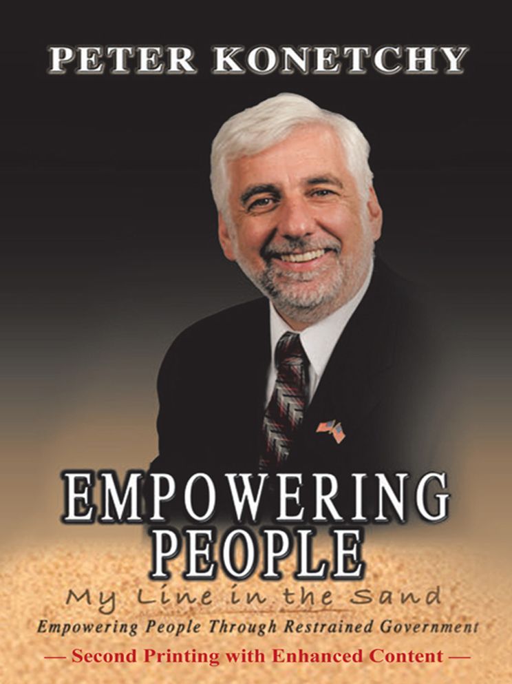Empowering People: My Line in the Sand Empowering People Through Restrained Government