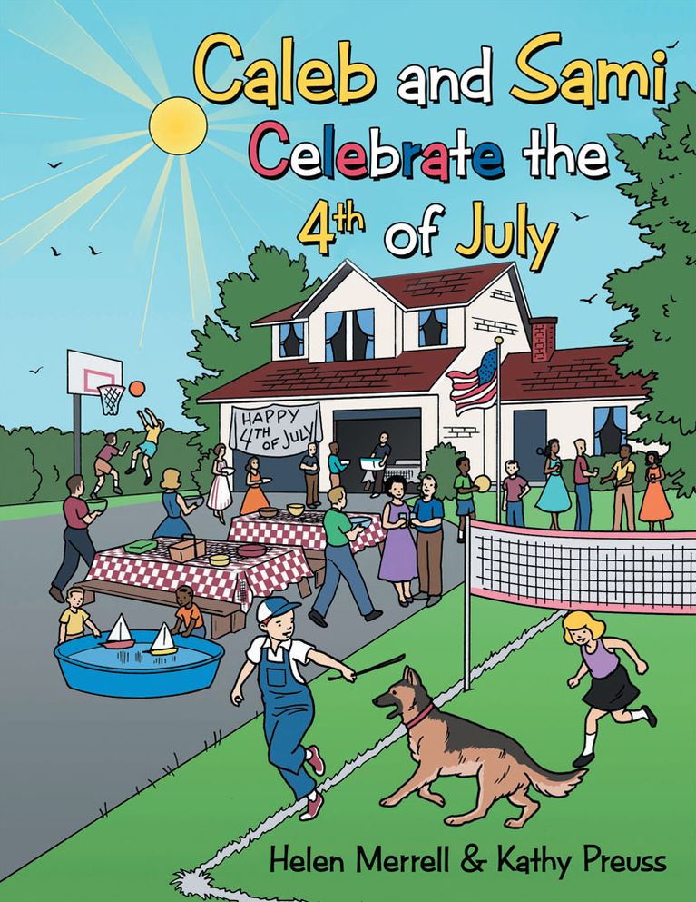Caleb and Sami Celebrate the 4Th of July
