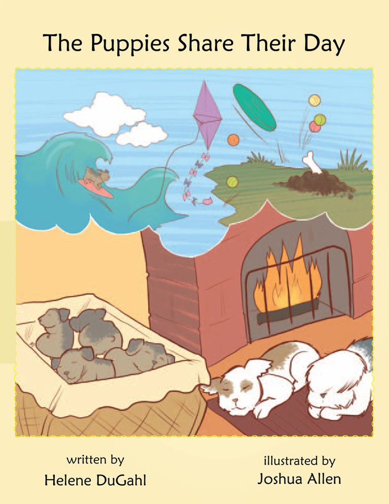 The Puppies Share Their Day