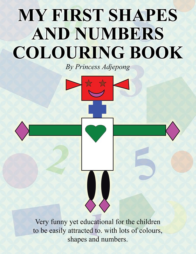 My First Shapes and Numbers Colouring Book