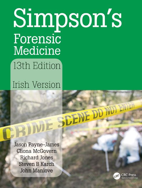 Simpson's Forensic Medicine, 13th Edition: Irish Version