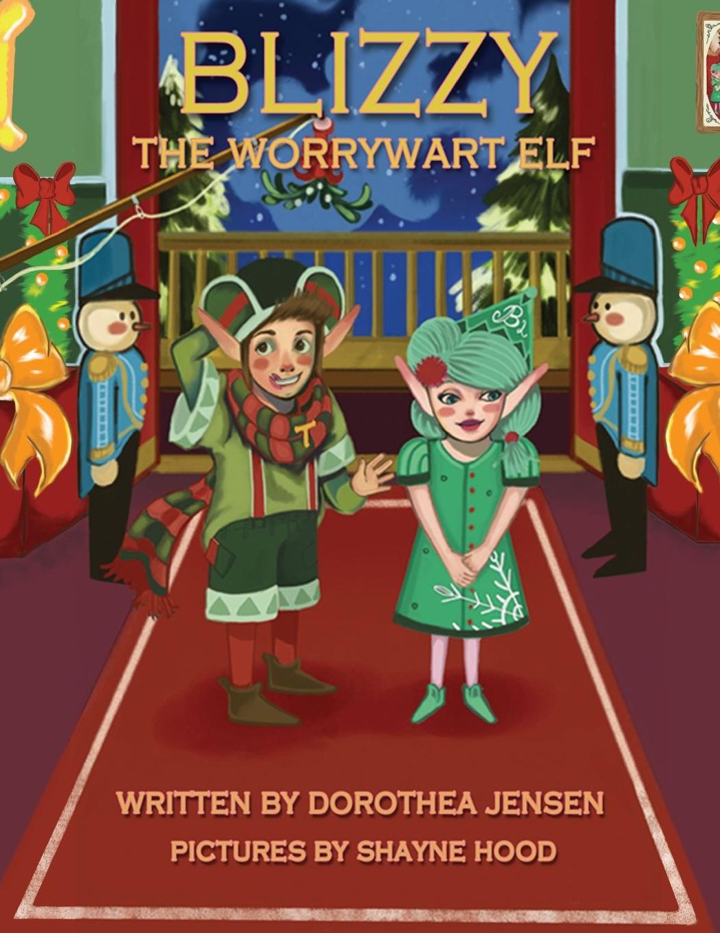 Blizzy, the Worrywart Elf: Santa's Izzy Elves #2