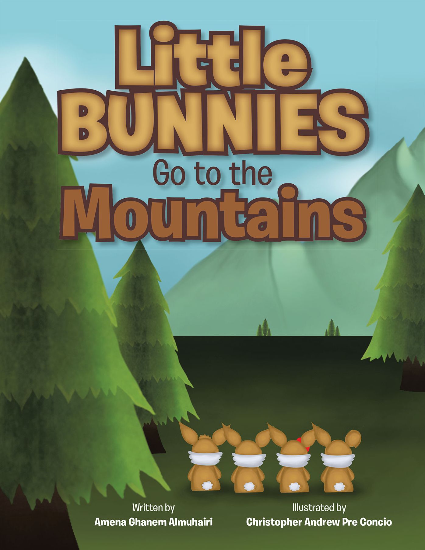 Little Bunnies Go to the Mountains (PagePerfect NOOK Book)