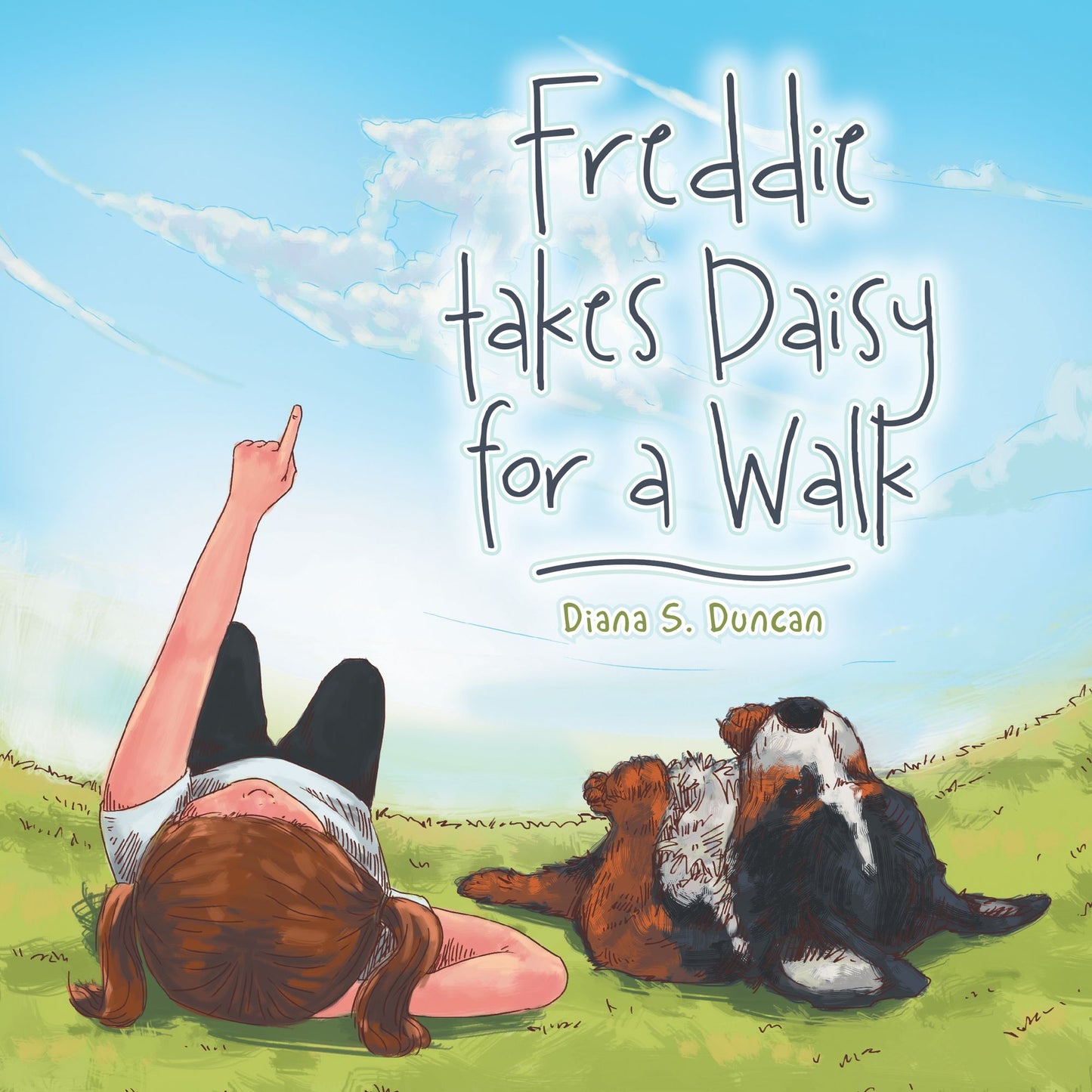 Freddie Takes Daisy for a Walk