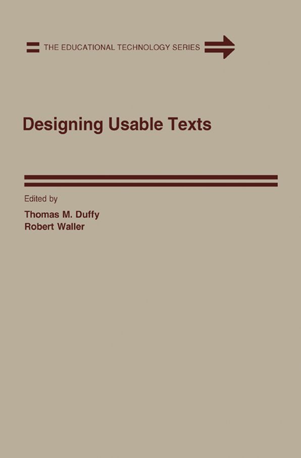 Designing Usable Texts