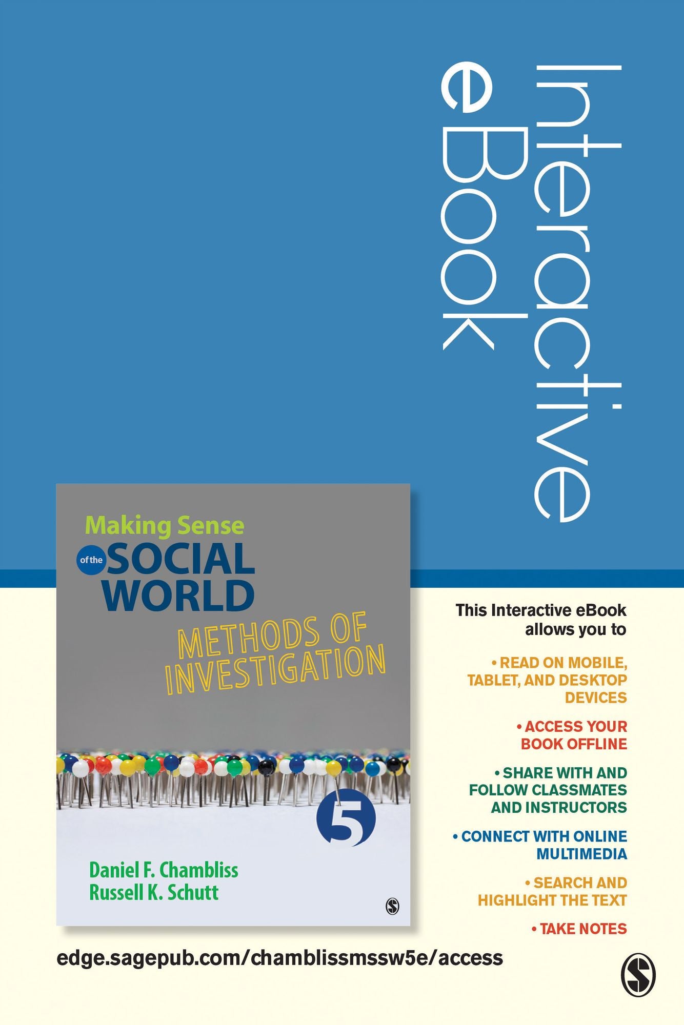 Making Sense of the Social World Interactive eBook Student Version: Methods of Investigation
