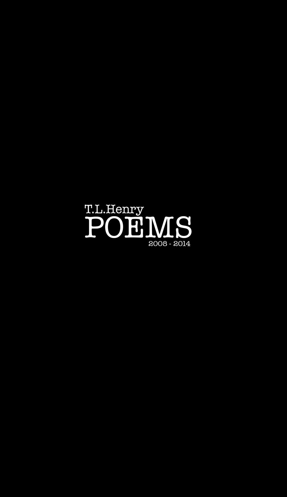 Poems: 2008 - 2014