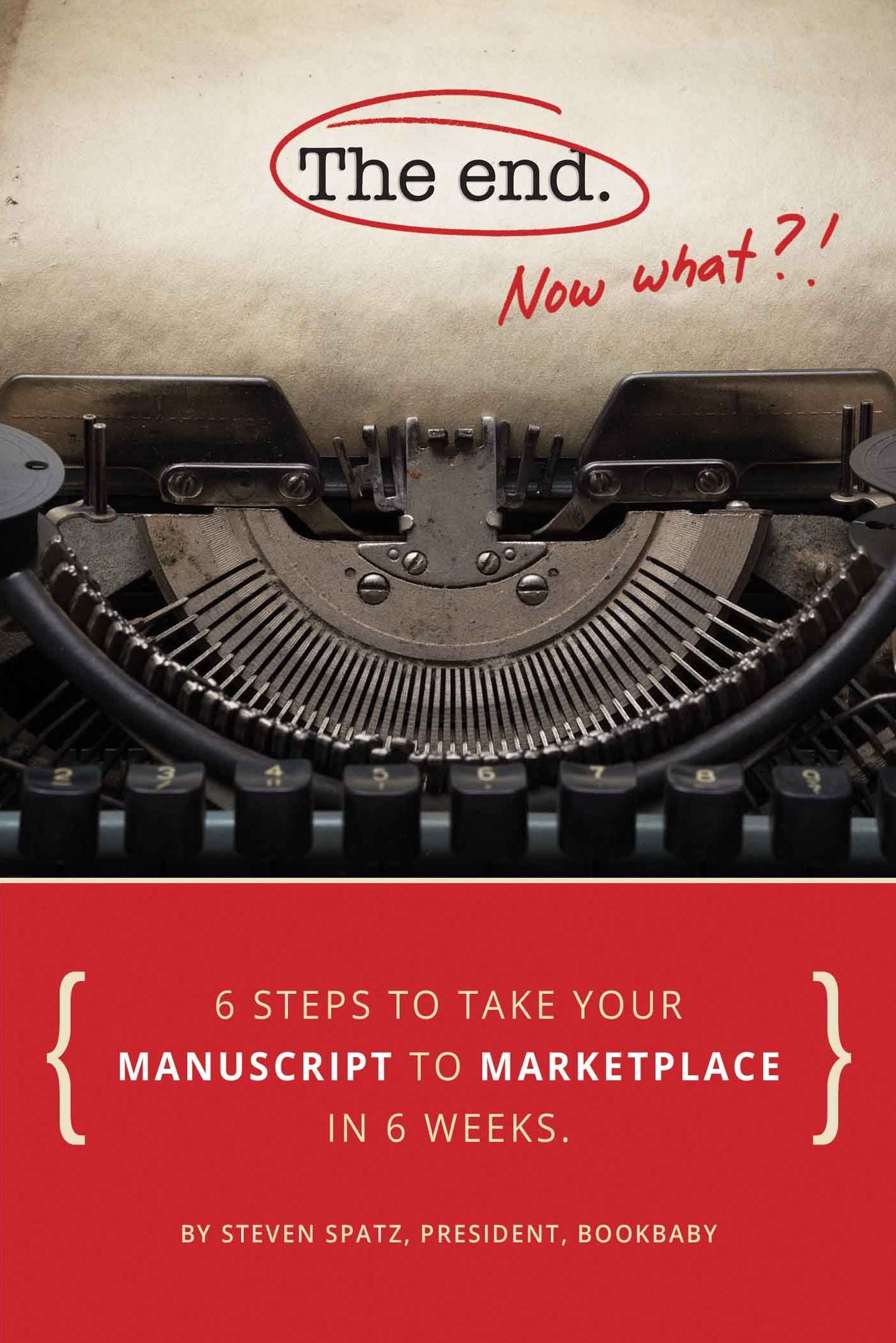 The End - Now What?!: 6 Steps to Take Your Manuscript to Marketplace In 6 Weeks