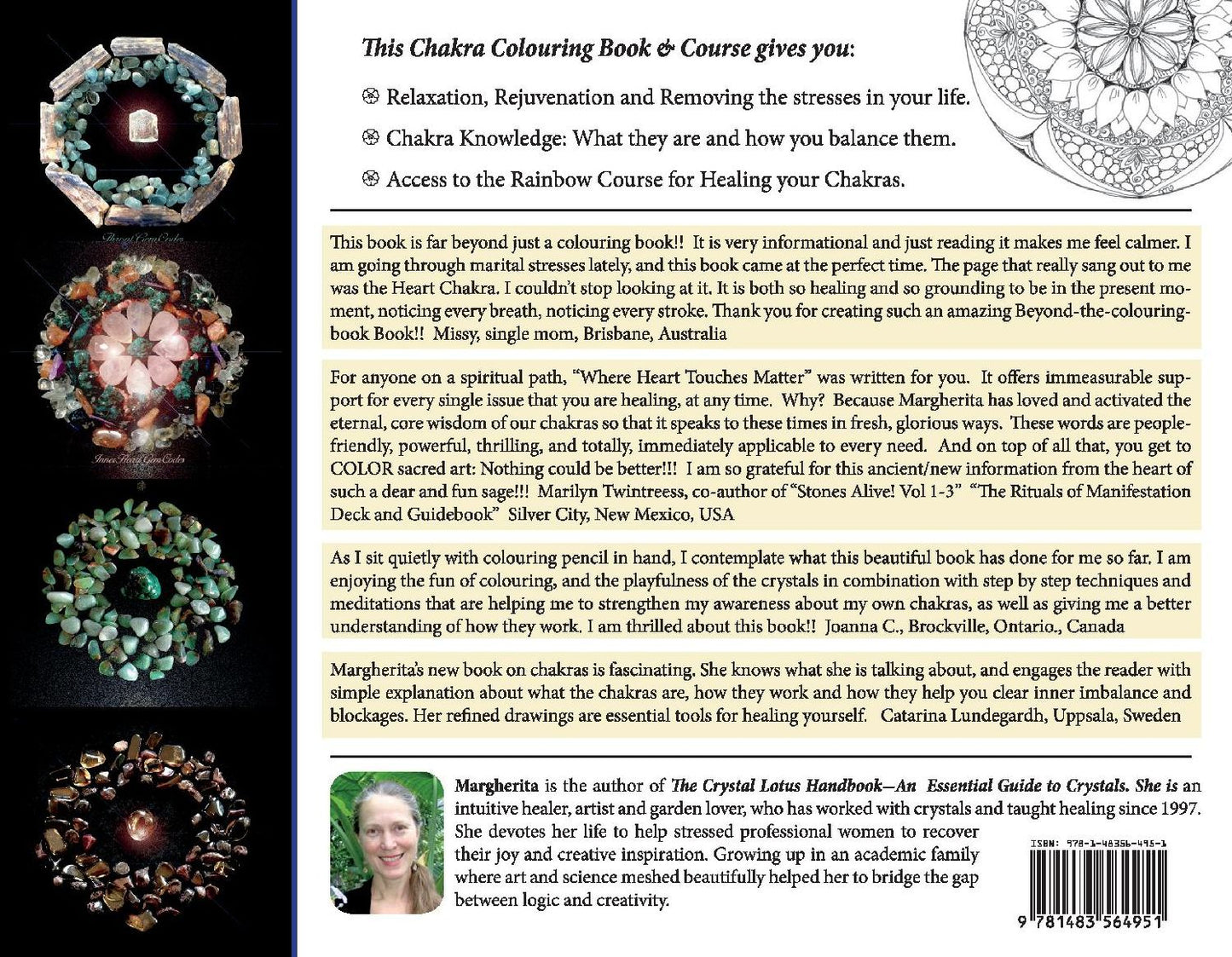 Where Heart Touches Matter: Chakra Colouring Book