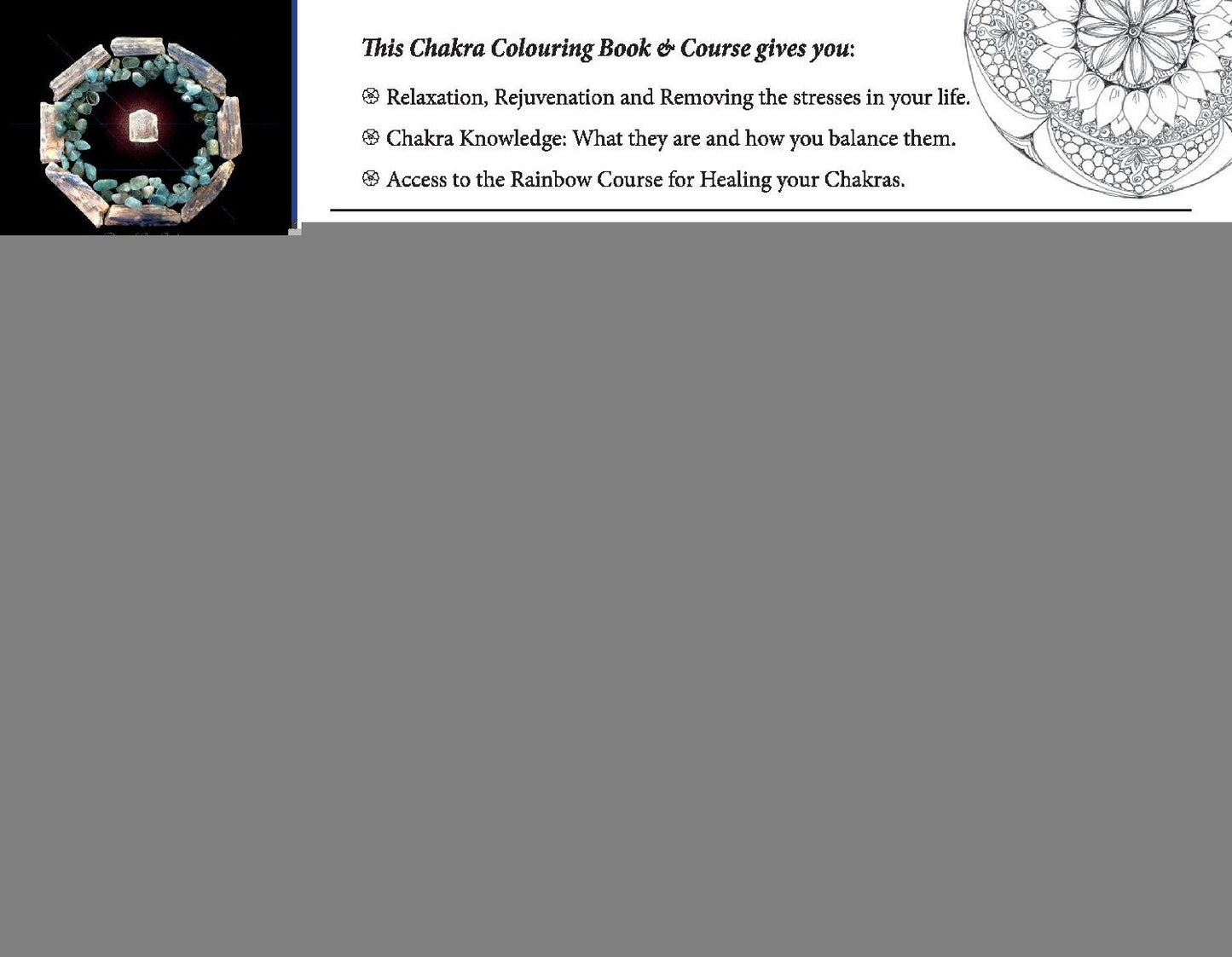 Where Heart Touches Matter: Chakra Colouring Book