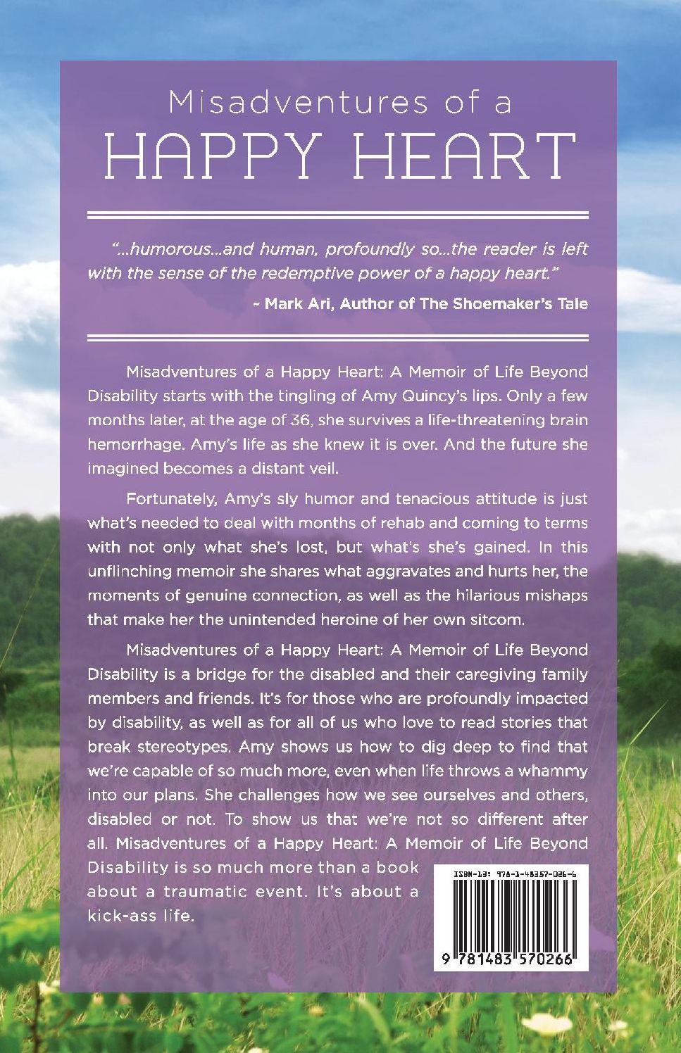 Misadventures of a Happy Heart: A Memoir of Life Beyond Disability