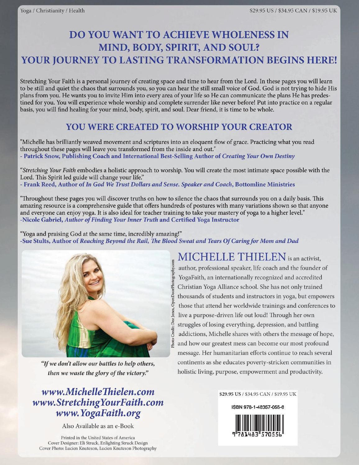 Stretching Your Faith: Practicing Postures of Prayer to Create Peace, Balance and Freedom