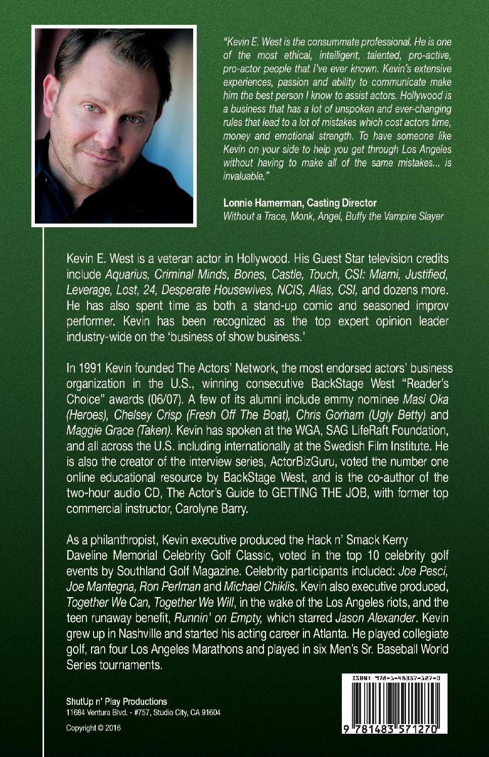 7 Deadly Sins - The Actor Overcomes: Business of Acting Insight By the Founder of the Actors' Network