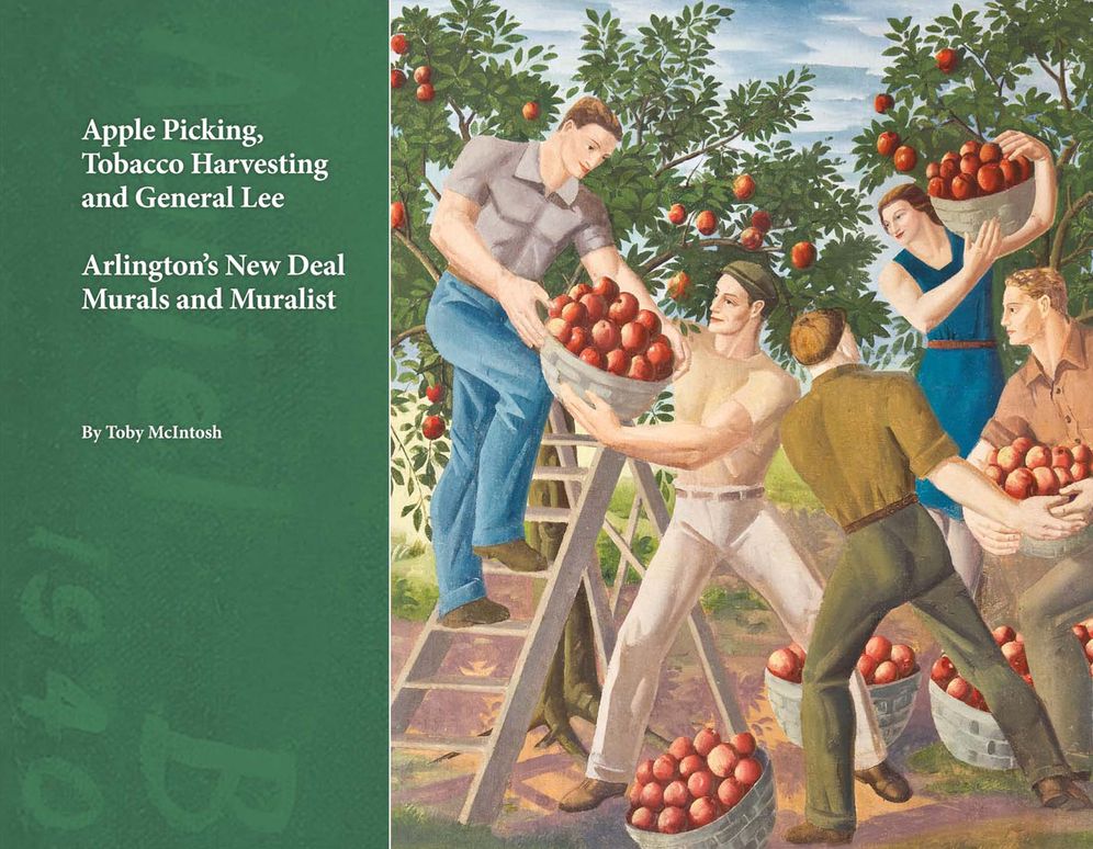 Apple Picking, Tobacco Harvesting and General Lee: Arlington's New Deal Murals and Muralist