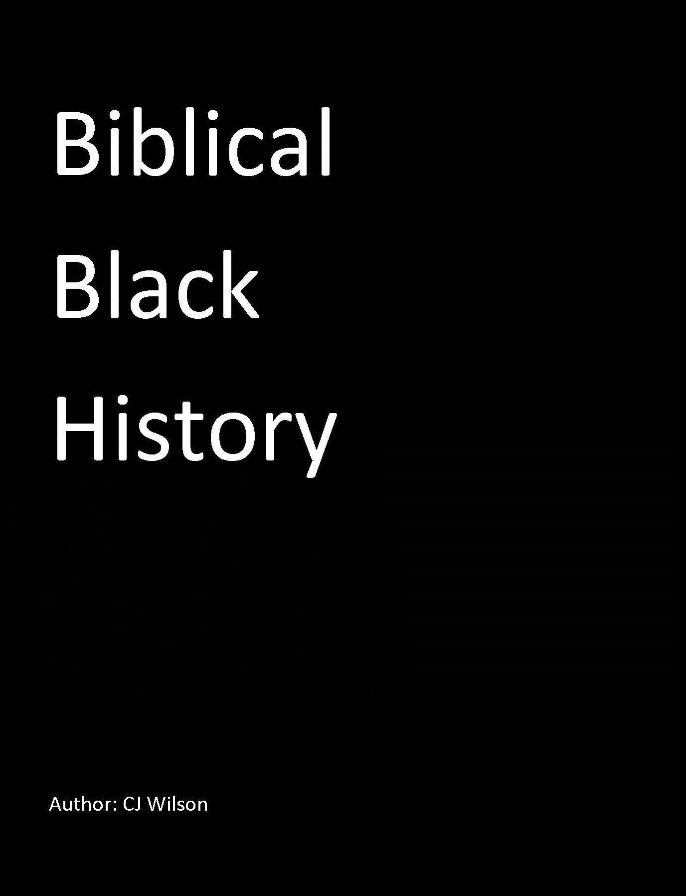 Biblical Black History