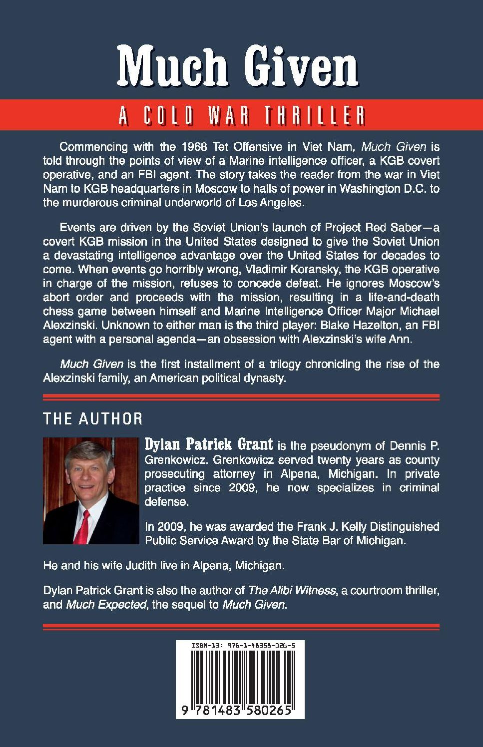 Much Given: A Cold War Thriller