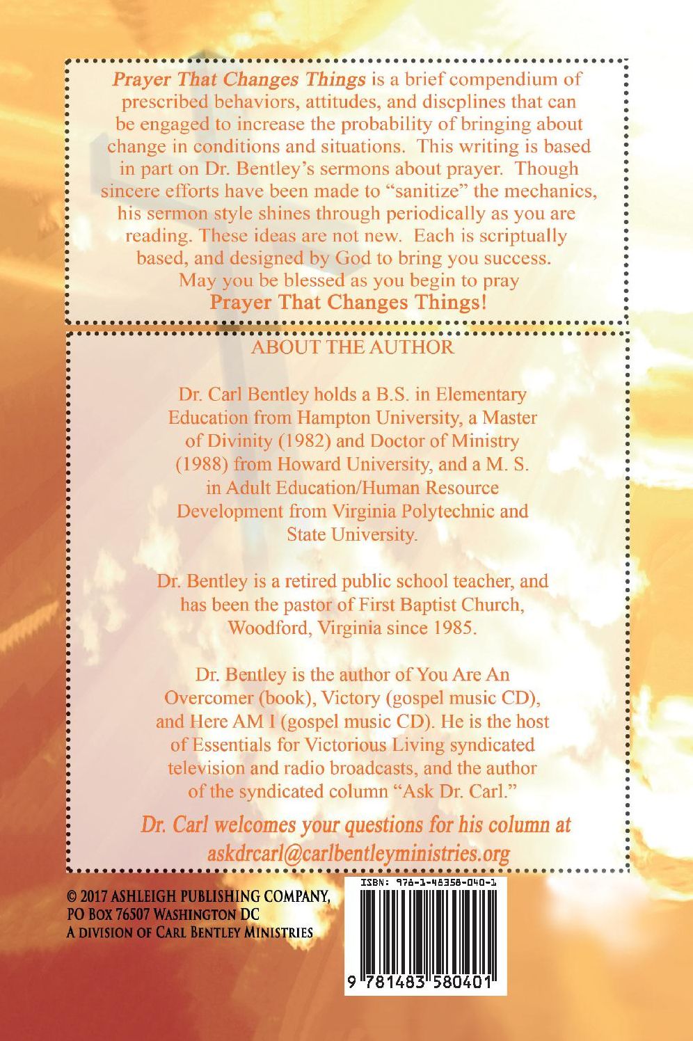 Prayer That Changes Things: A Christian Guide to Victorious Living