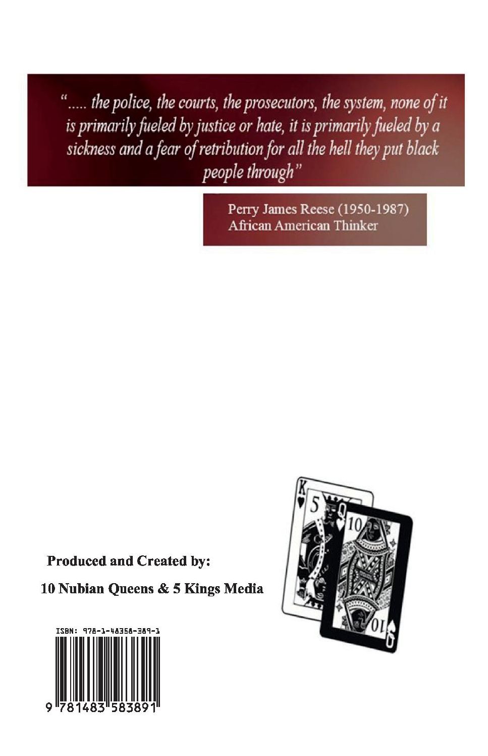 Lecture On Black America & American Justice: A History & Paradigm of Retributive Psychosis