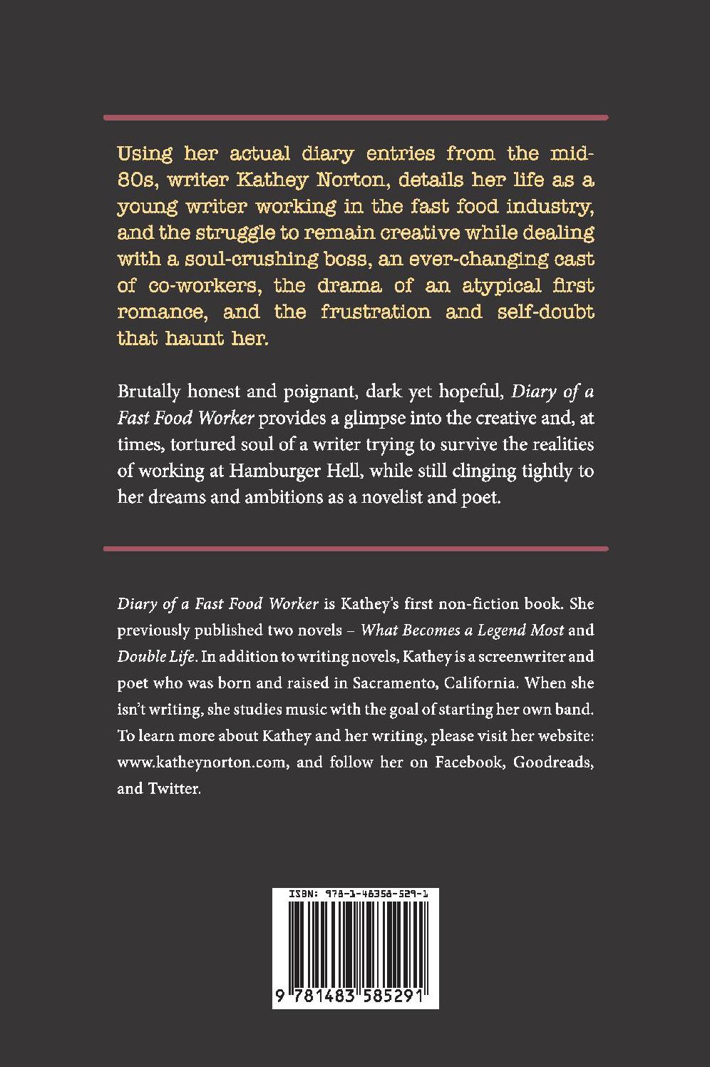 Diary of a Fast Food Worker