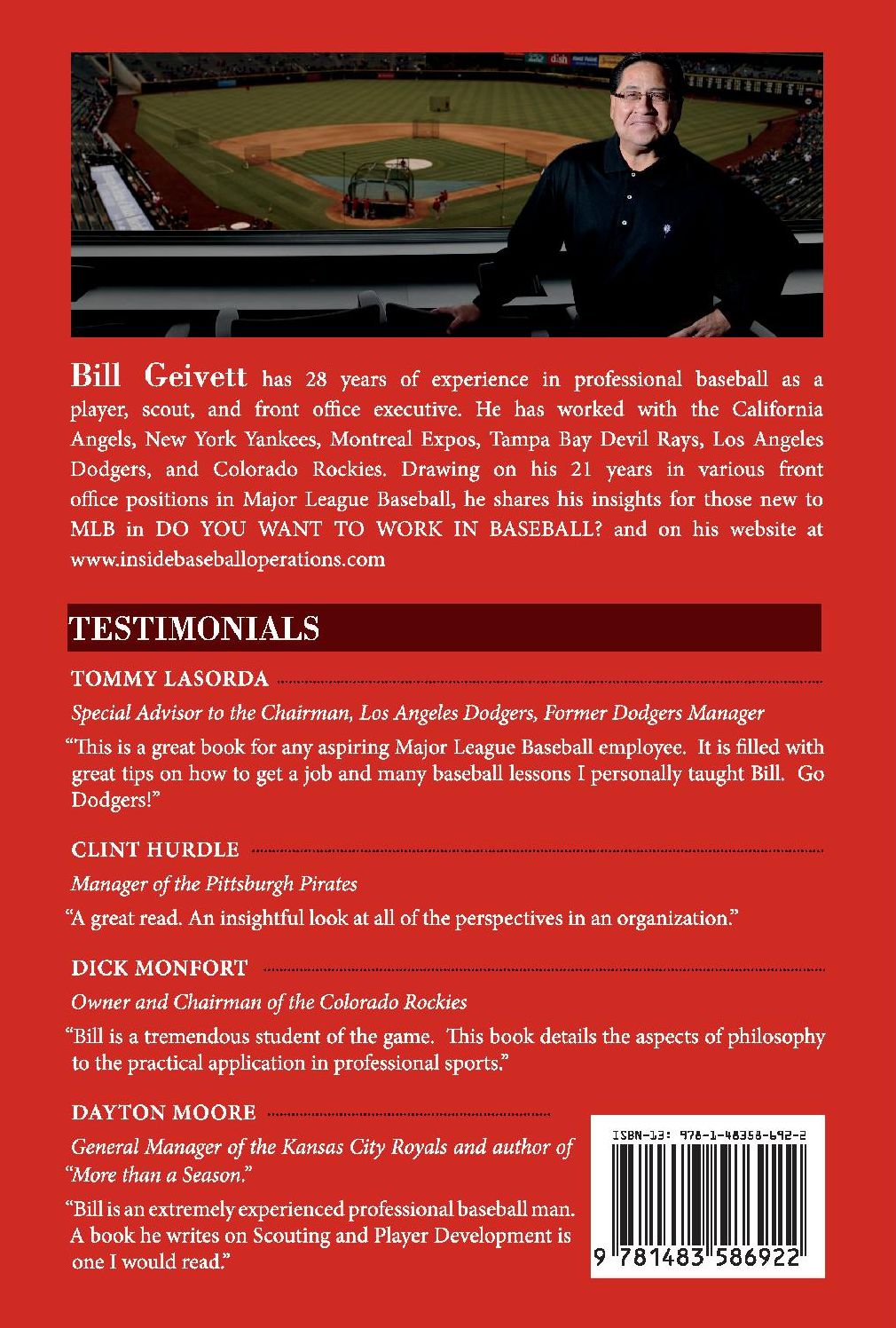 Do You Want to Work in Baseball?: How to Acquire a Job in Mlb & Mentorship in Scouting/Player Development