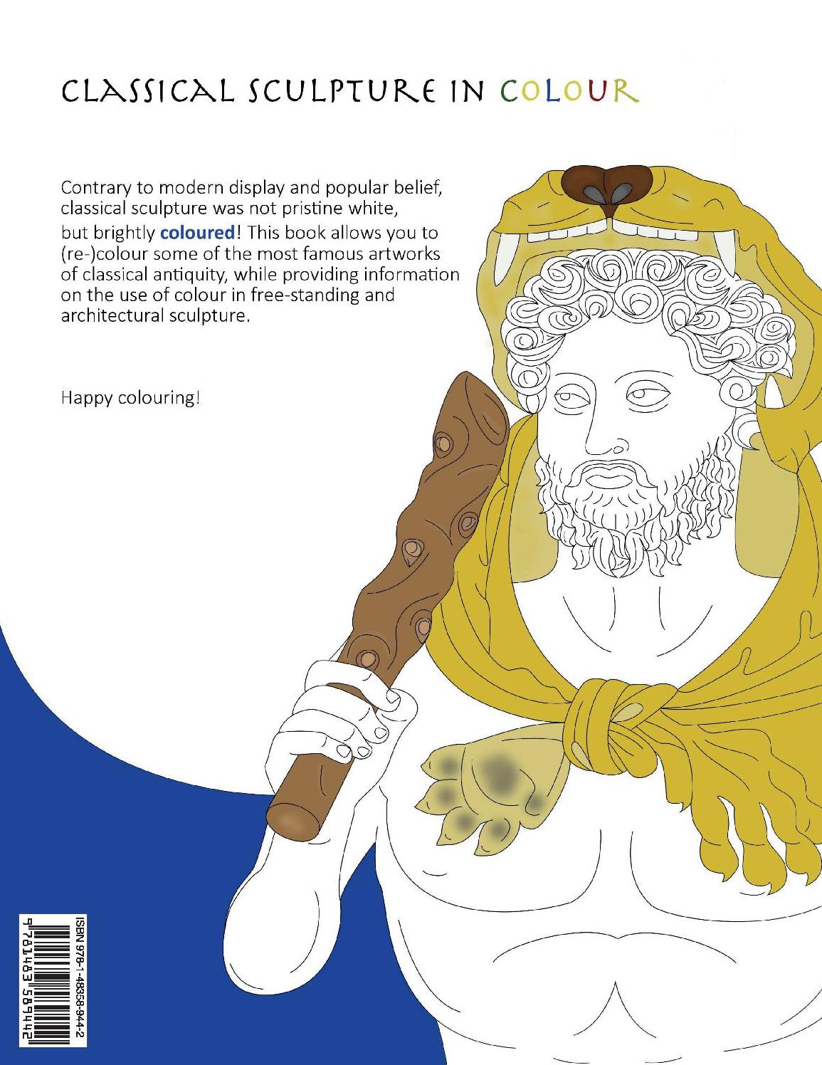 Classical Sculpture in Color: An Adult Colouring Book