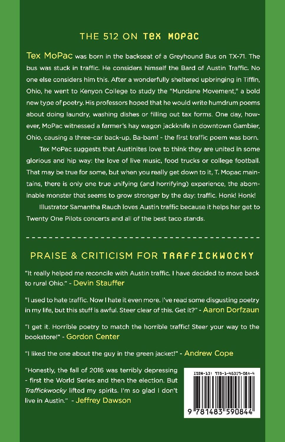 Traffickwocky: Austin Traffic Poetry & Whatnot