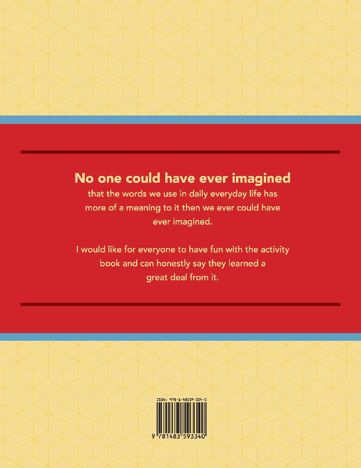 Educational Relations Activity Work Book