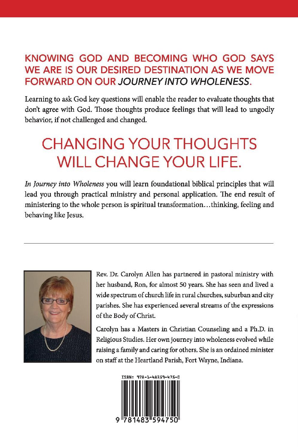 Journey Into Wholeness: A Strategy to Partner With God's Heart to Walk Into Wholeness.