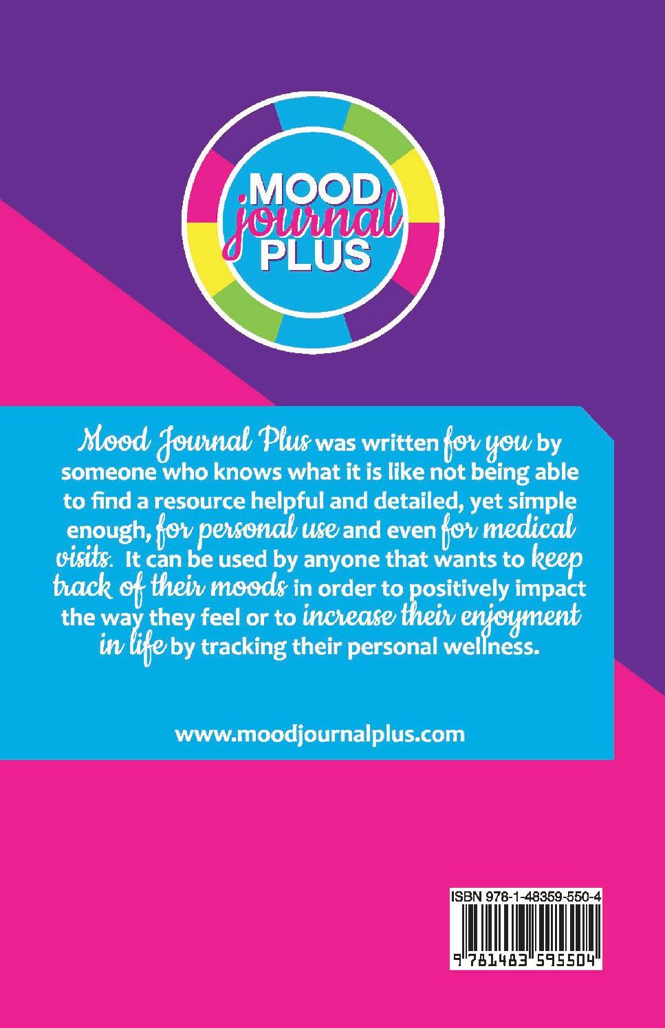 Mood Journal Plus: For Your Overall Health and Wellness