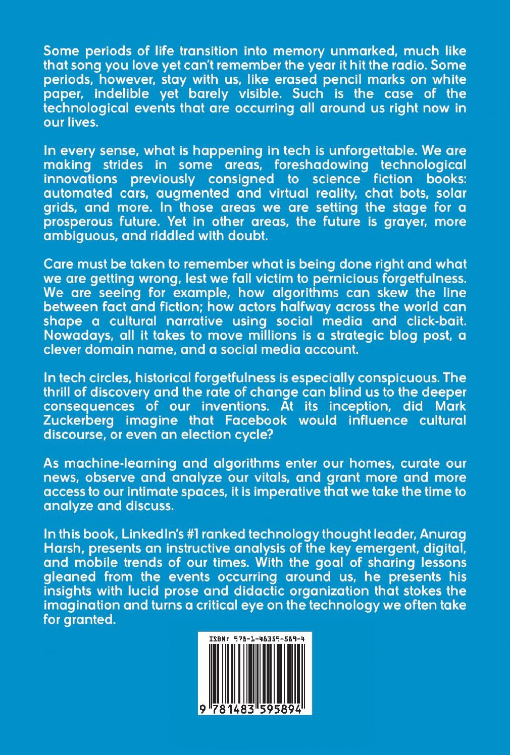 Thinking Tech: Thoughts on the Key Technological Trends of Our Times