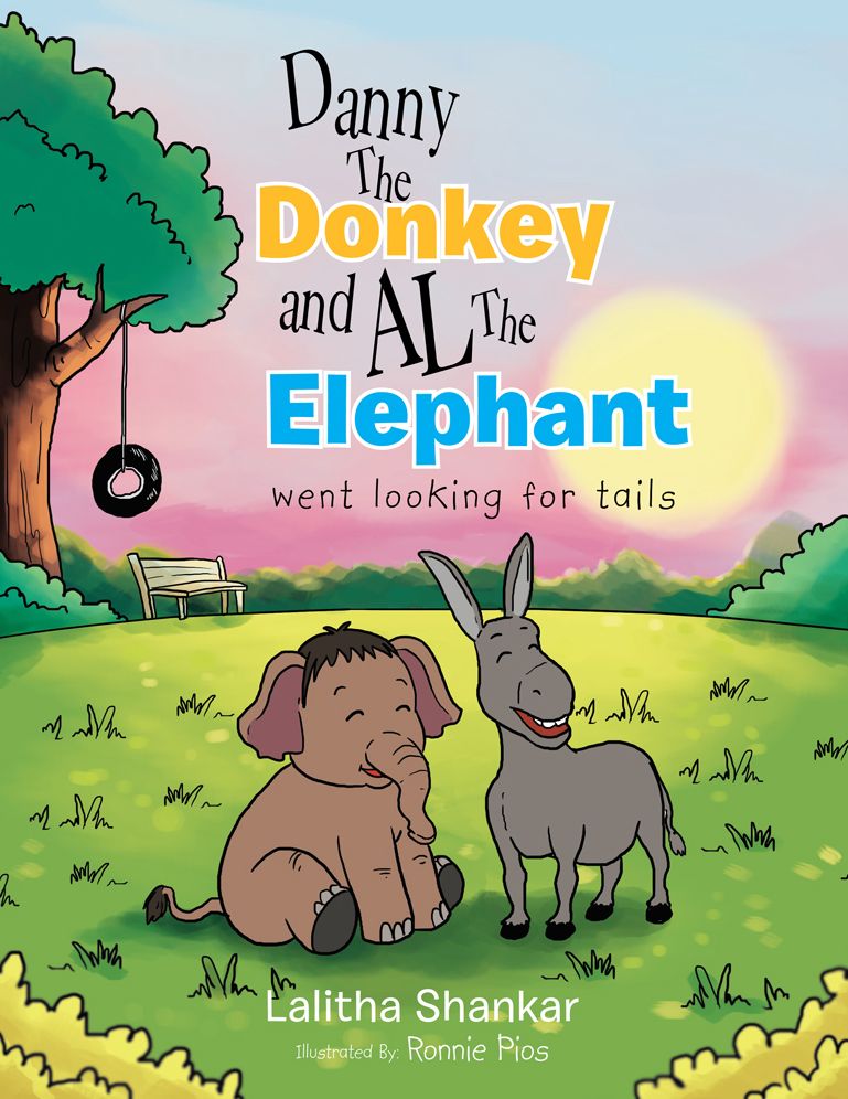 Danny the donkey and Al the elephant went looking for tails